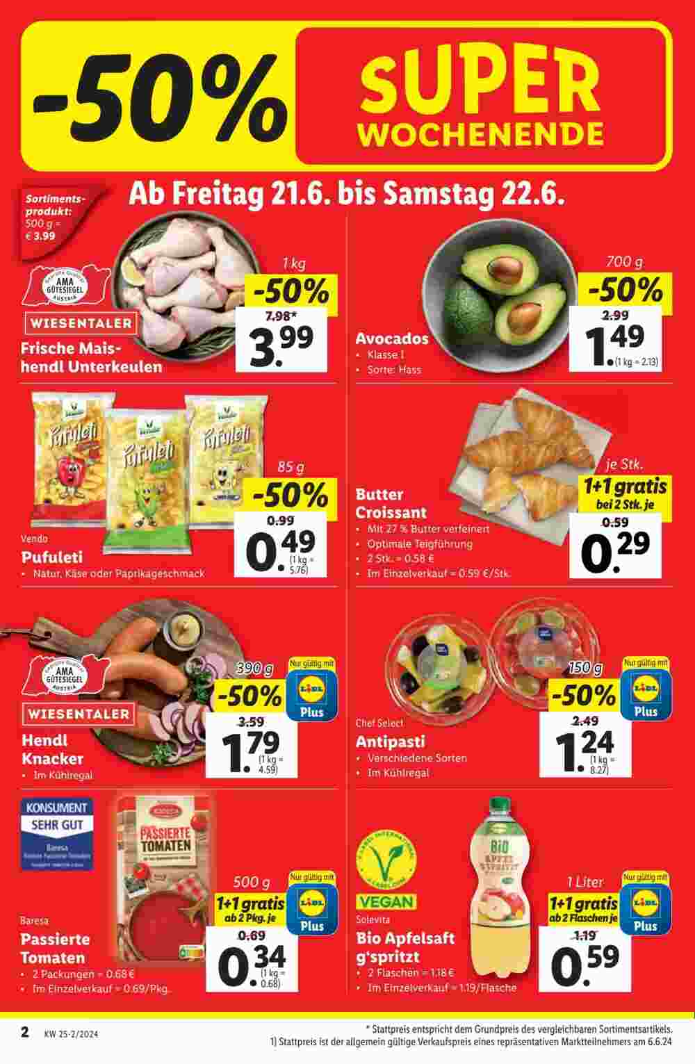 Lidl Flugblatt (ab 19.06.2024) - Angebote und Prospekt - Seite 2