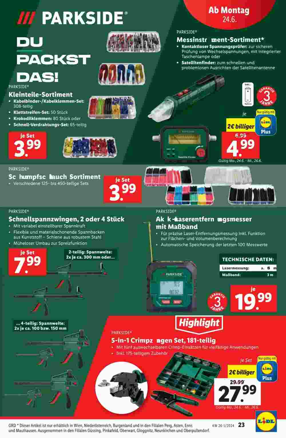 Lidl Flugblatt (ab 19.06.2024) - Angebote und Prospekt - Seite 25