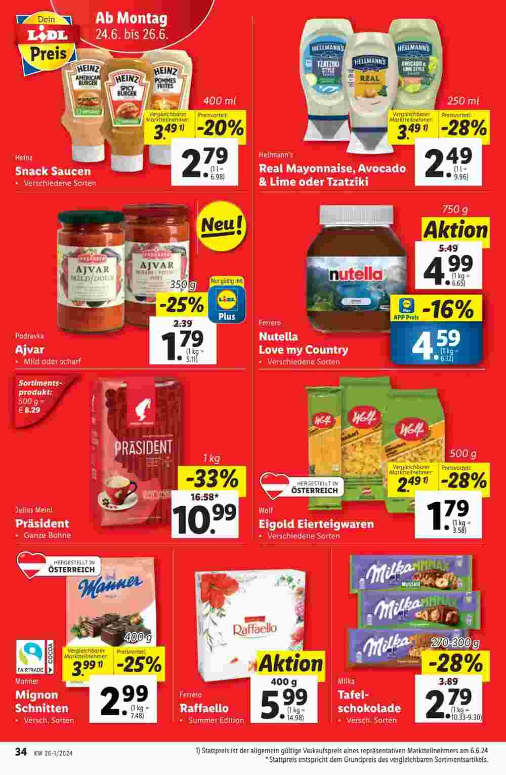 Lidl Flugblatt (ab 19.06.2024) - Angebote und Prospekt - Seite 36