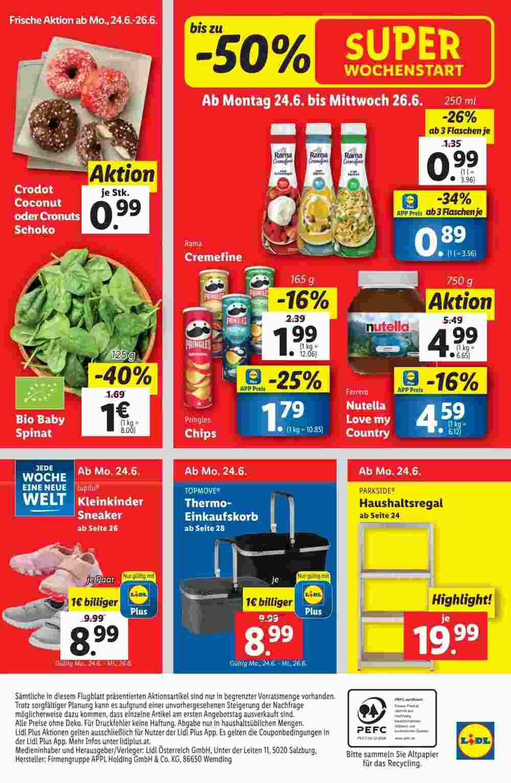 Lidl Flugblatt (ab 19.06.2024) - Angebote und Prospekt - Seite 38