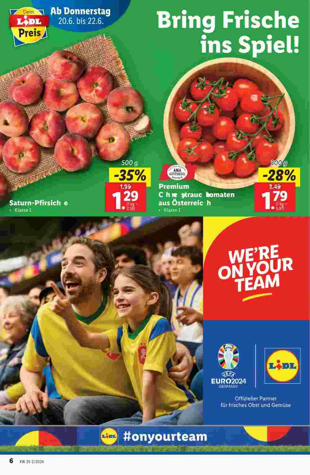 Lidl Flugblatt (ab 19.06.2024) - Angebote und Prospekt - Seite 6