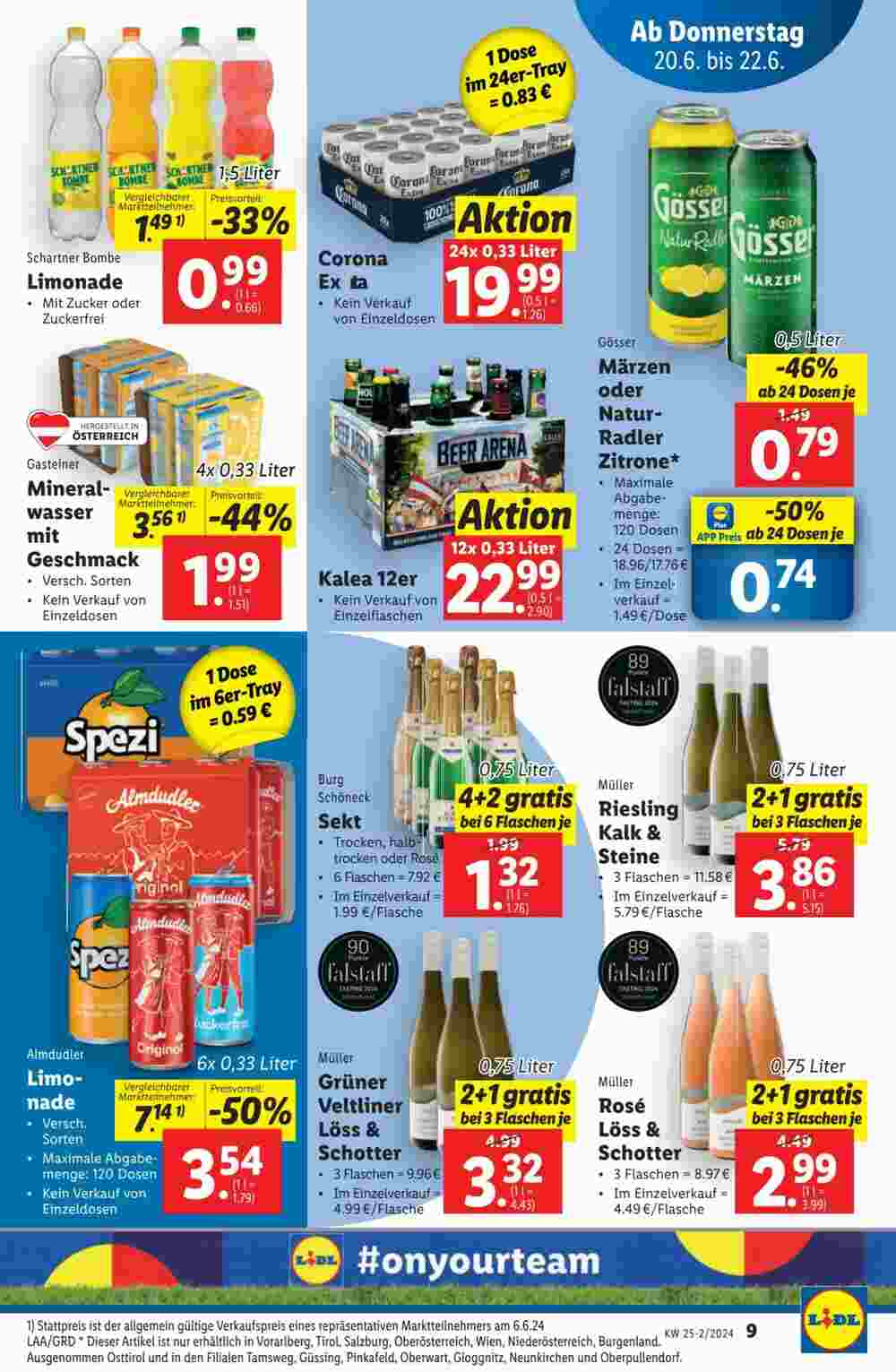 Lidl Flugblatt (ab 19.06.2024) - Angebote und Prospekt - Seite 9