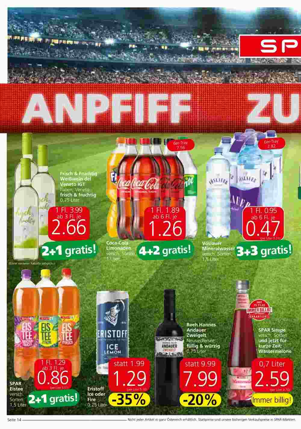 Spar Flugblatt (ab 20.06.2024) - Angebote und Prospekt - Seite 14