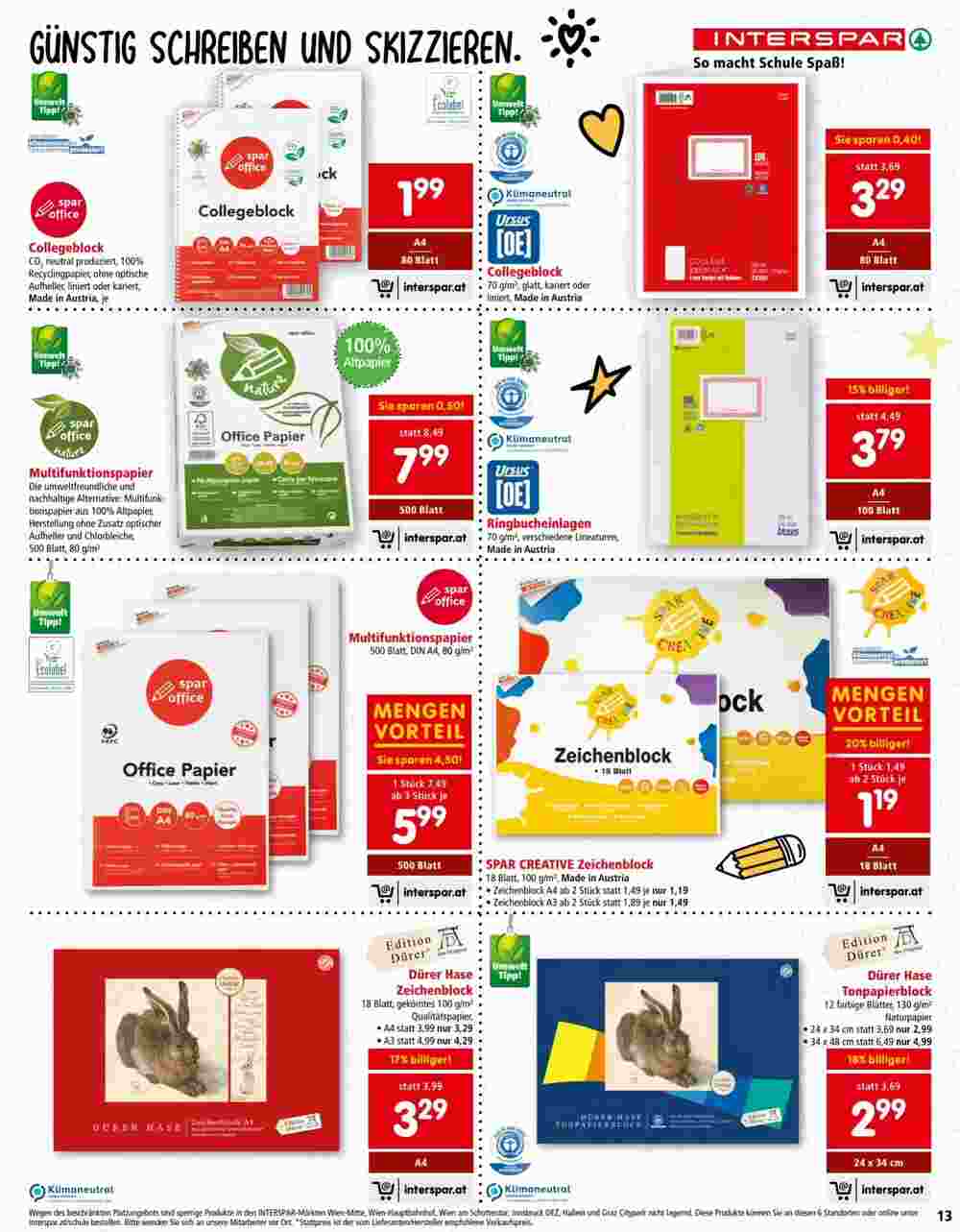 Interspar Flugblatt (ab 26.06.2024) - Angebote und Prospekt - Seite 13