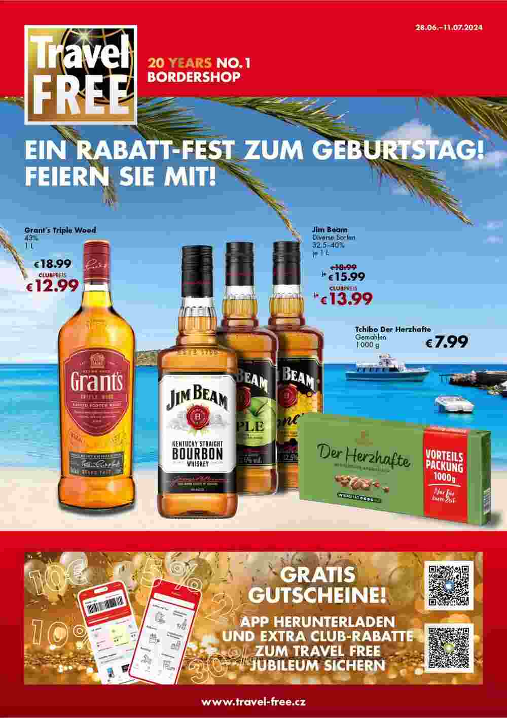 Travel Flugblatt (ab 28.06.2024) - Angebote und Prospekt - Seite 1