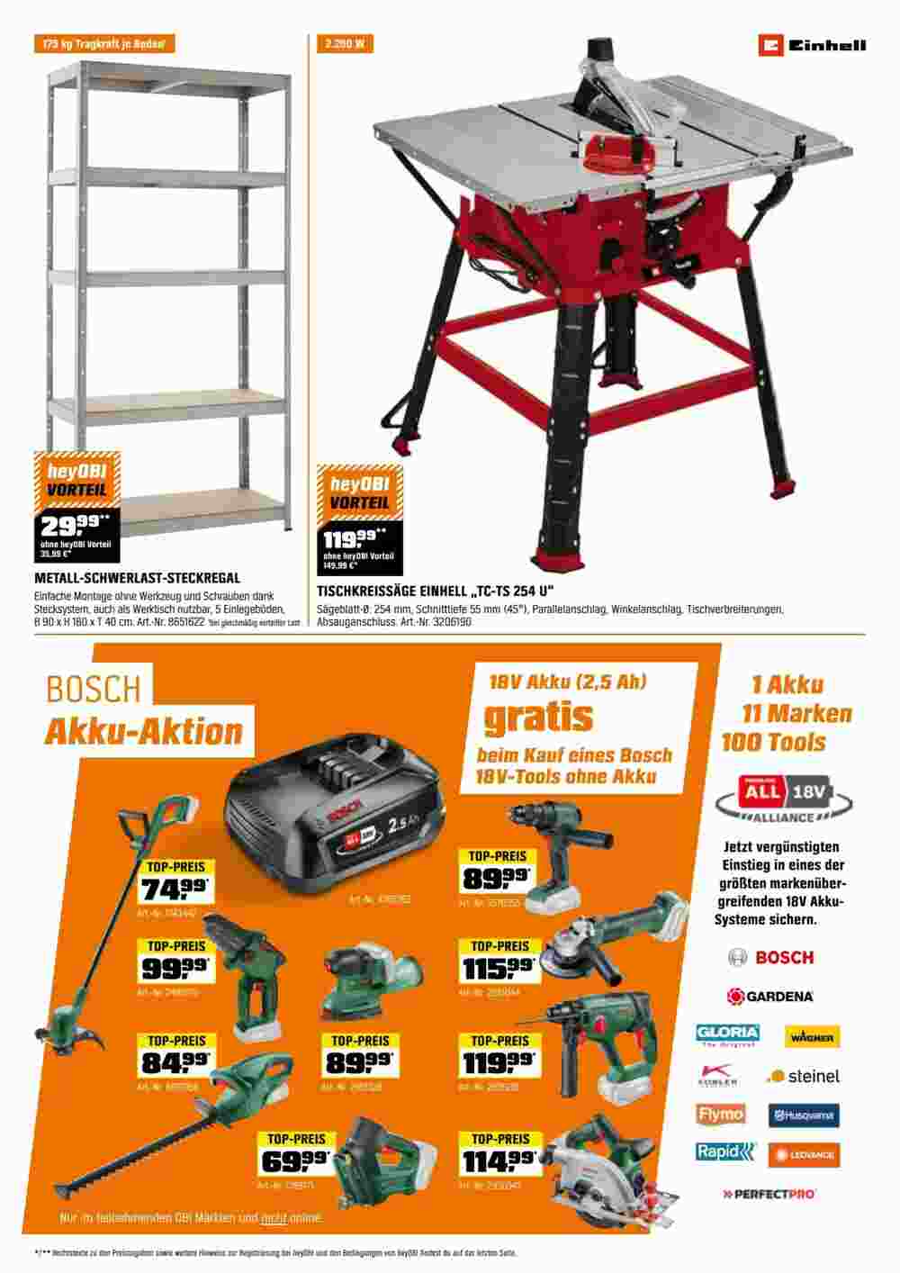 OBI Flugblatt (ab 30.06.2024) - Angebote und Prospekt - Seite 15