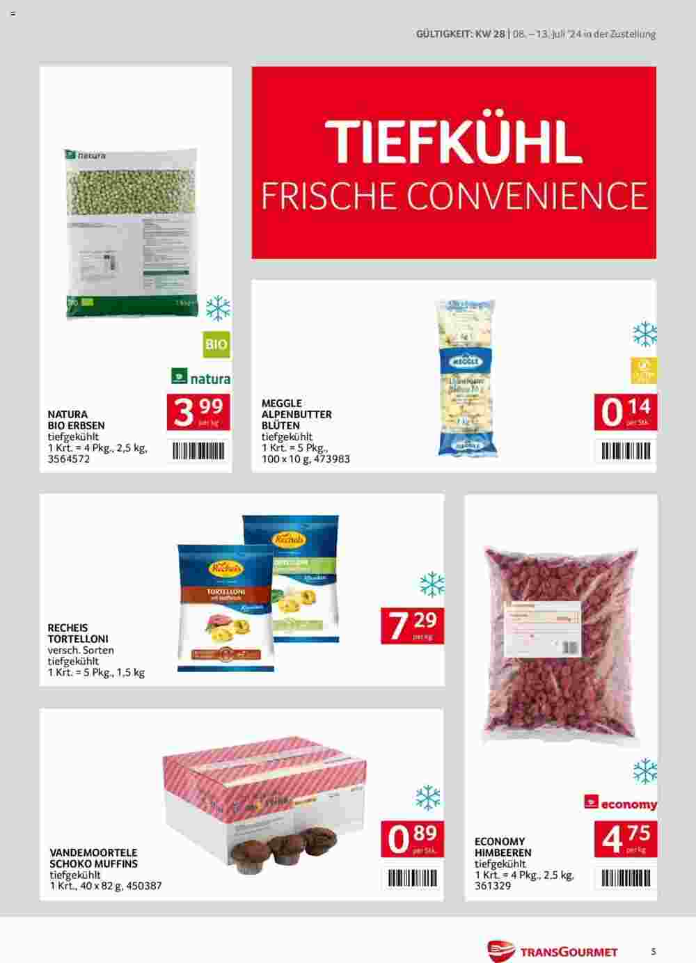 Transgourmet Flugblatt (ab 08.07.2024) - Angebote und Prospekt - Seite 5