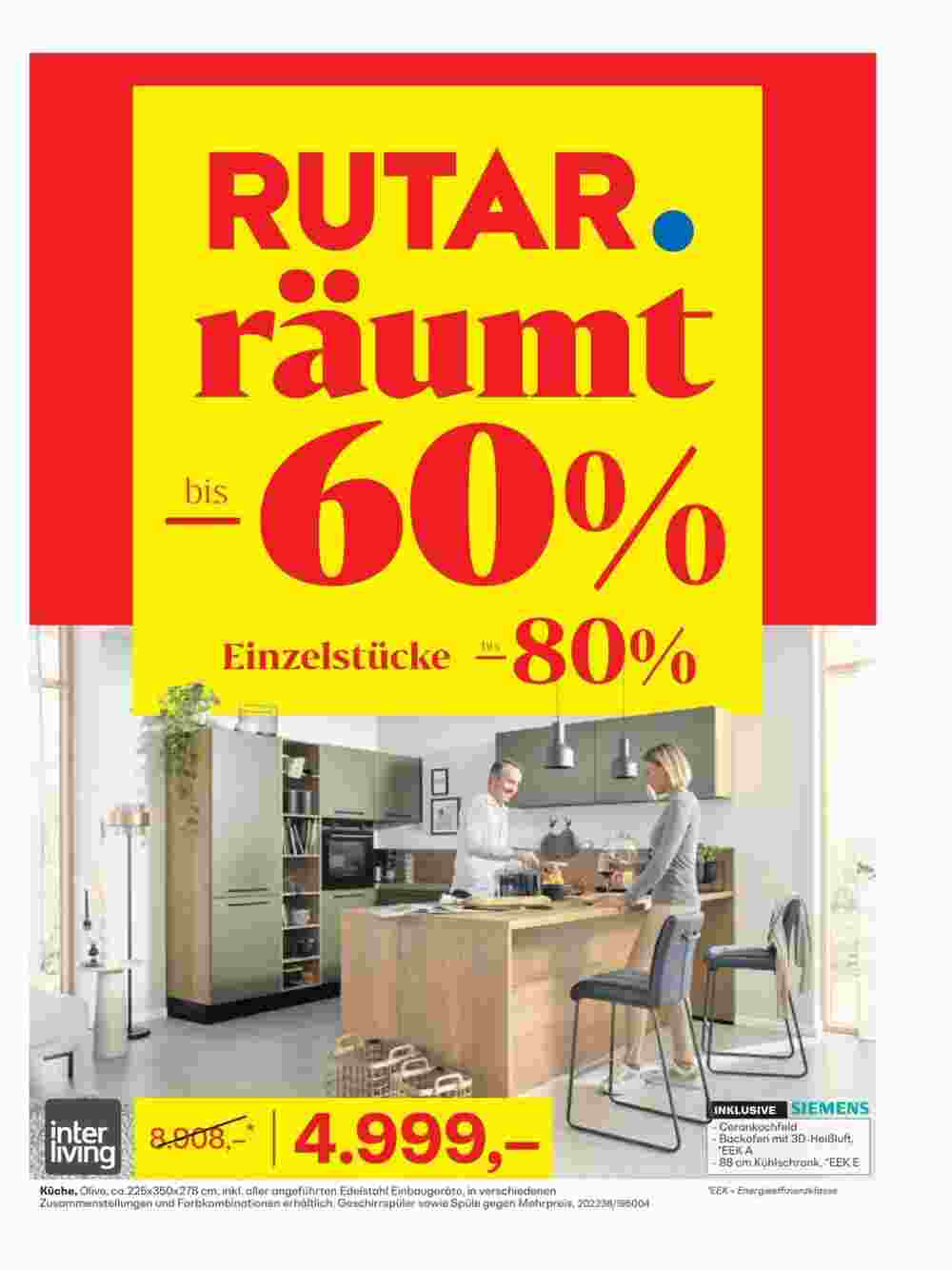 Rutar Flugblatt (ab 09.07.2024) - Angebote und Prospekt - Seite 1