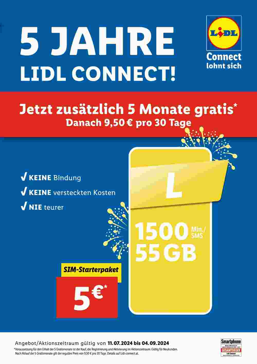 Lidl Flugblatt (ab 11.07.2024) - Angebote und Prospekt - Seite 1