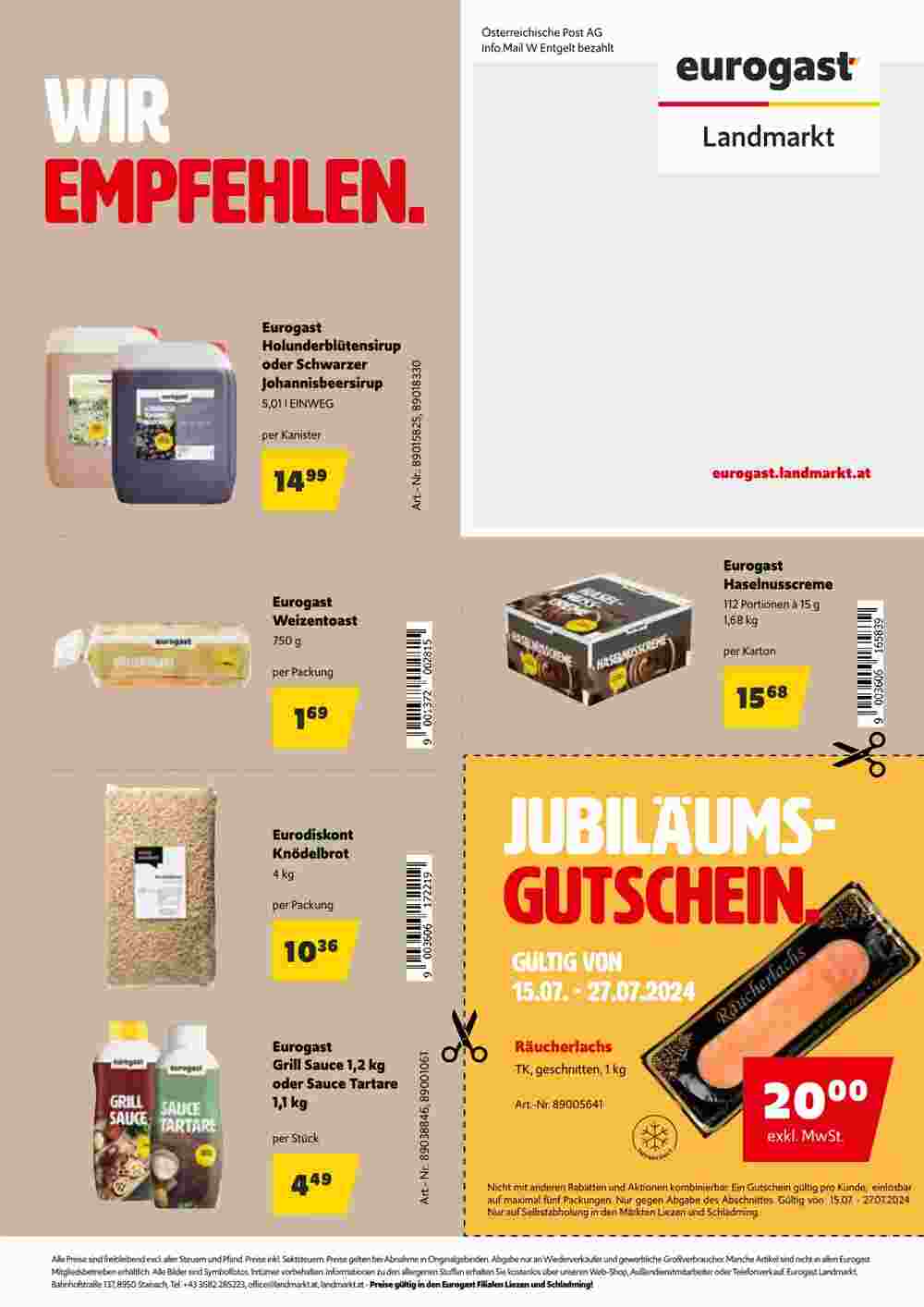 Landmarkt Flugblatt (ab 14.07.2024) - Angebote und Prospekt - Seite 20