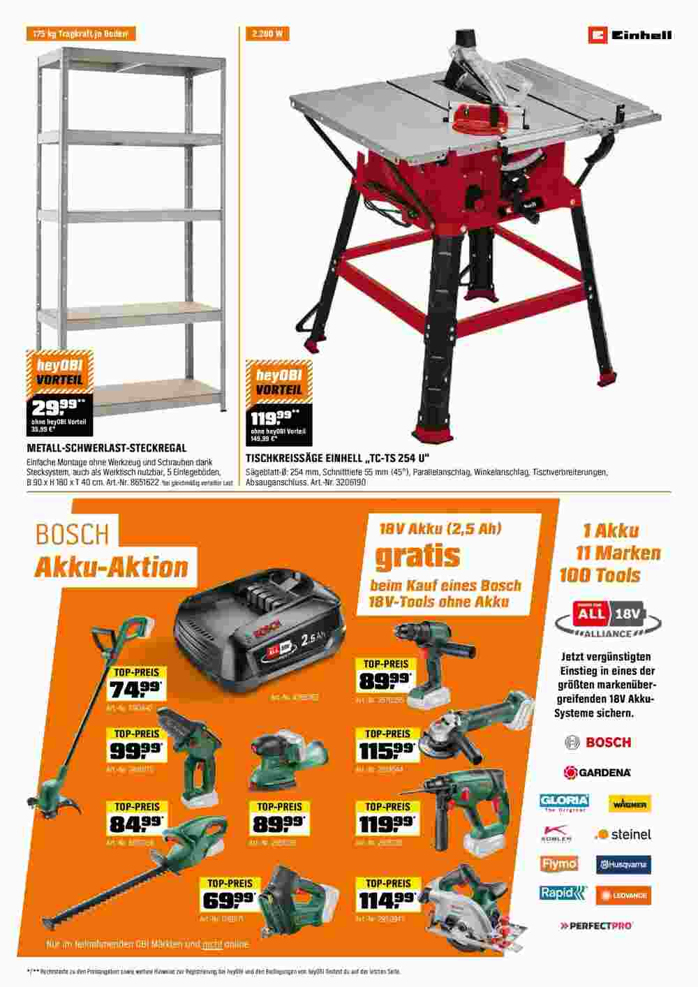 OBI Flugblatt (ab 15.07.2024) - Angebote und Prospekt - Seite 11