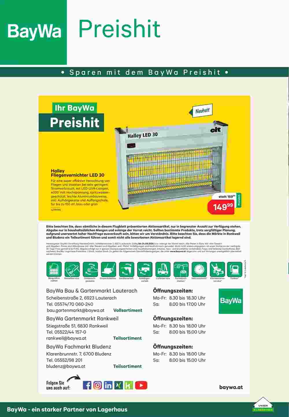 BayWa Flugblatt (ab 16.07.2024) - Angebote und Prospekt - Seite 4