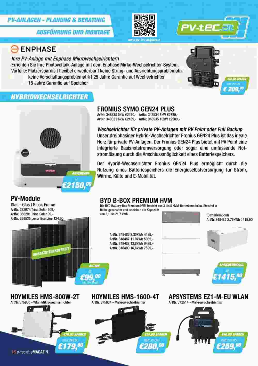 e-tec Flugblatt (ab 16.07.2024) - Angebote und Prospekt - Seite 16