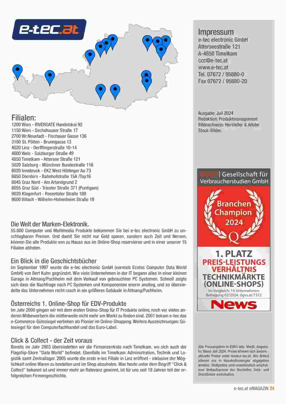 e-tec Flugblatt (ab 16.07.2024) - Angebote und Prospekt - Seite 24