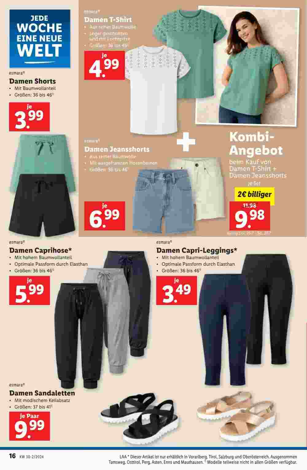 Lidl Flugblatt (ab 24.07.2024) - Angebote und Prospekt - Seite 16