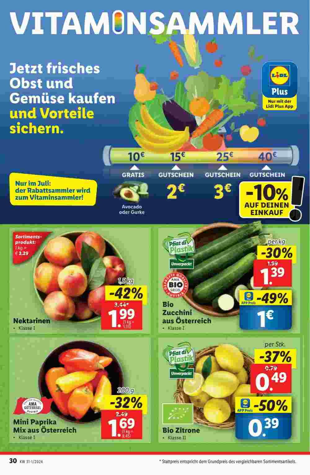 Lidl Flugblatt (ab 24.07.2024) - Angebote und Prospekt - Seite 34