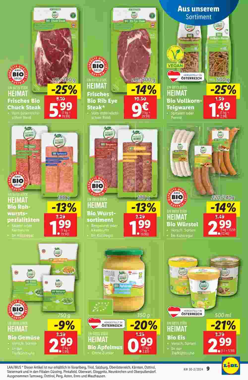 Lidl Flugblatt (ab 24.07.2024) - Angebote und Prospekt - Seite 9