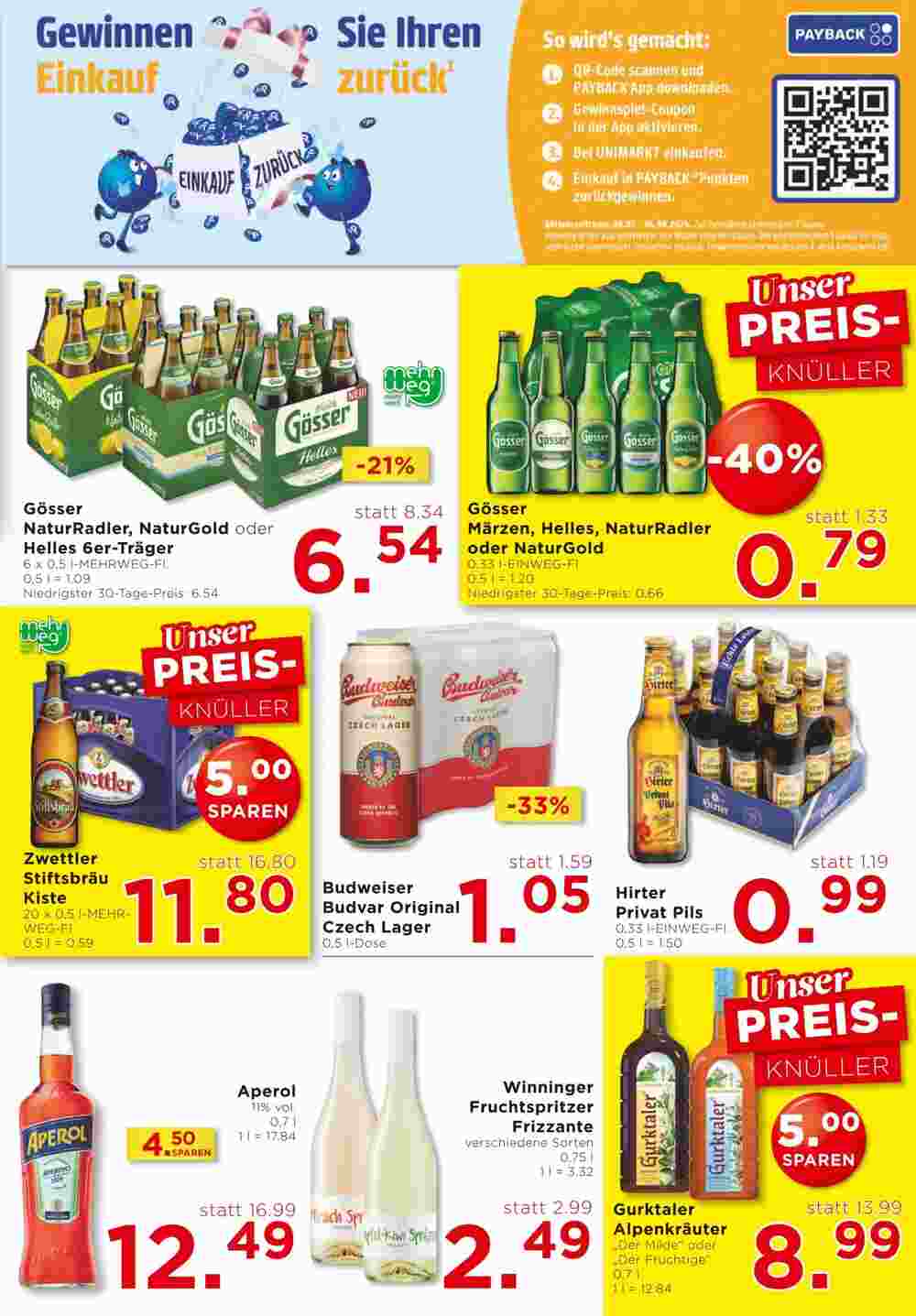 Unimarkt Flugblatt (ab 24.07.2024) - Angebote und Prospekt - Seite 11