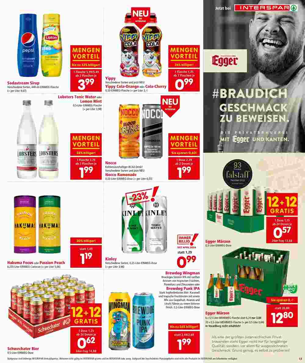 Interspar Flugblatt (ab 25.07.2024) - Angebote und Prospekt - Seite 13