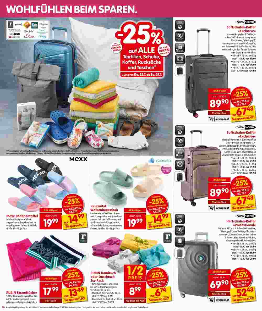 Interspar Flugblatt (ab 25.07.2024) - Angebote und Prospekt - Seite 18