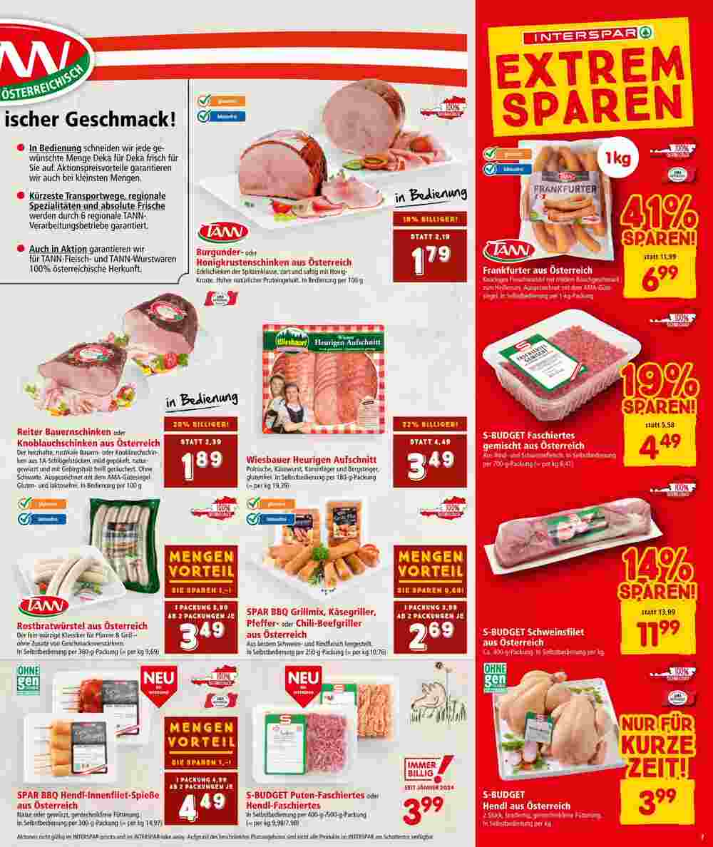 Interspar Flugblatt (ab 25.07.2024) - Angebote und Prospekt - Seite 7