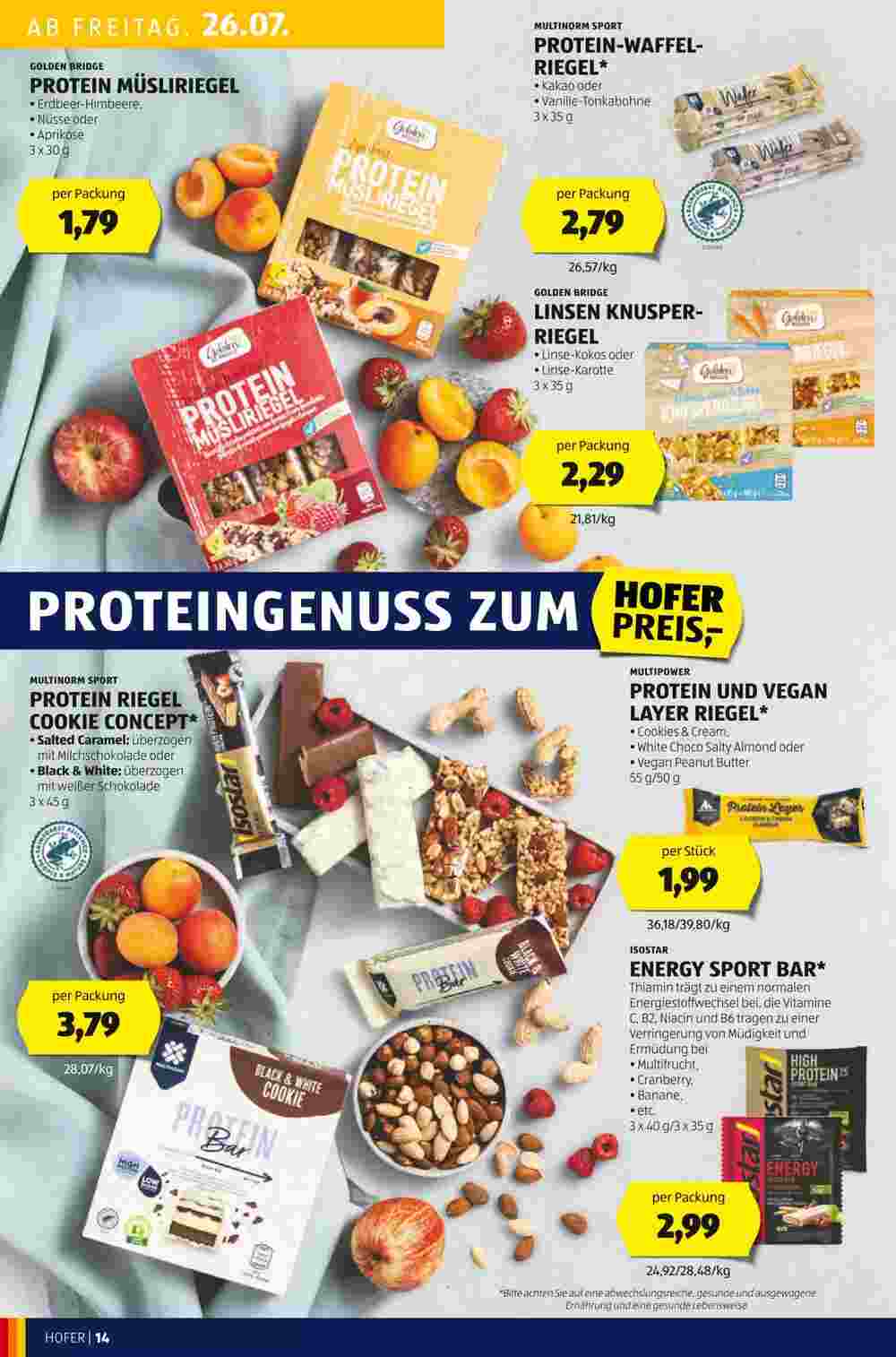 Hofer Flugblatt (ab 26.07.2024) - Angebote und Prospekt - Seite 16