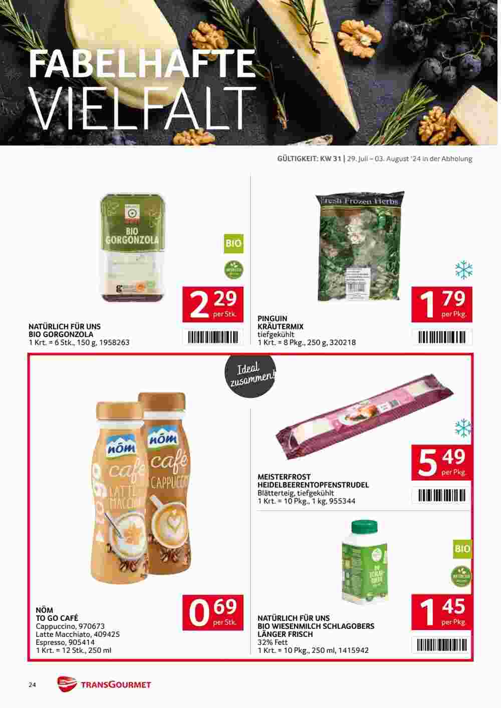 Transgourmet Flugblatt (ab 28.07.2024) - Angebote und Prospekt - Seite 24