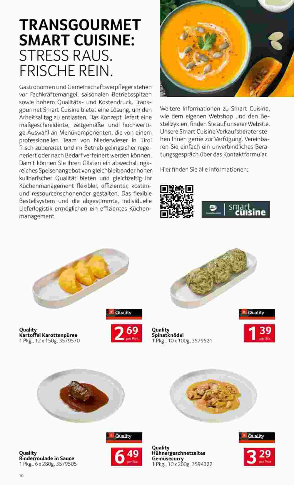 Transgourmet Flugblatt (ab 28.07.2024) - Angebote und Prospekt - Seite 10