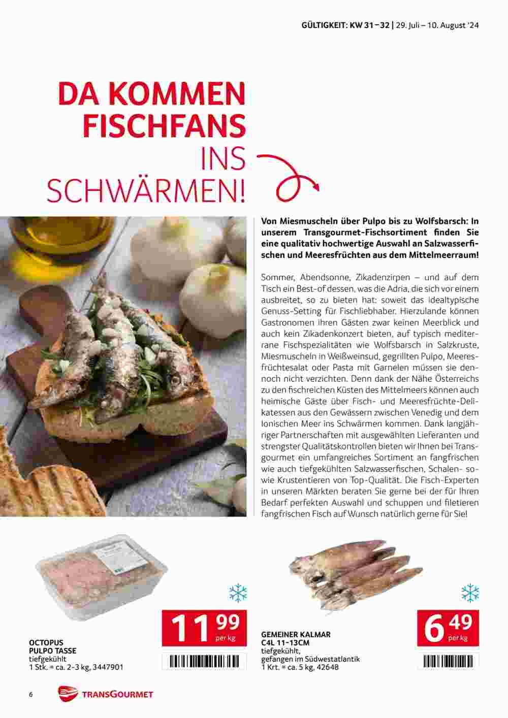 Transgourmet Flugblatt (ab 28.07.2024) - Angebote und Prospekt - Seite 6