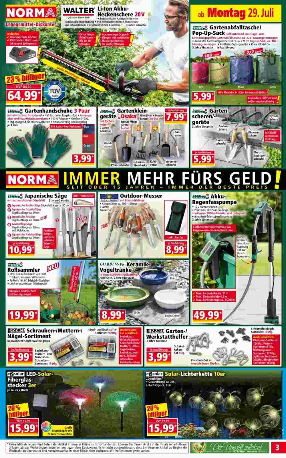 Norma Flugblatt (ab 28.07.2024) - Angebote und Prospekt - Seite 3