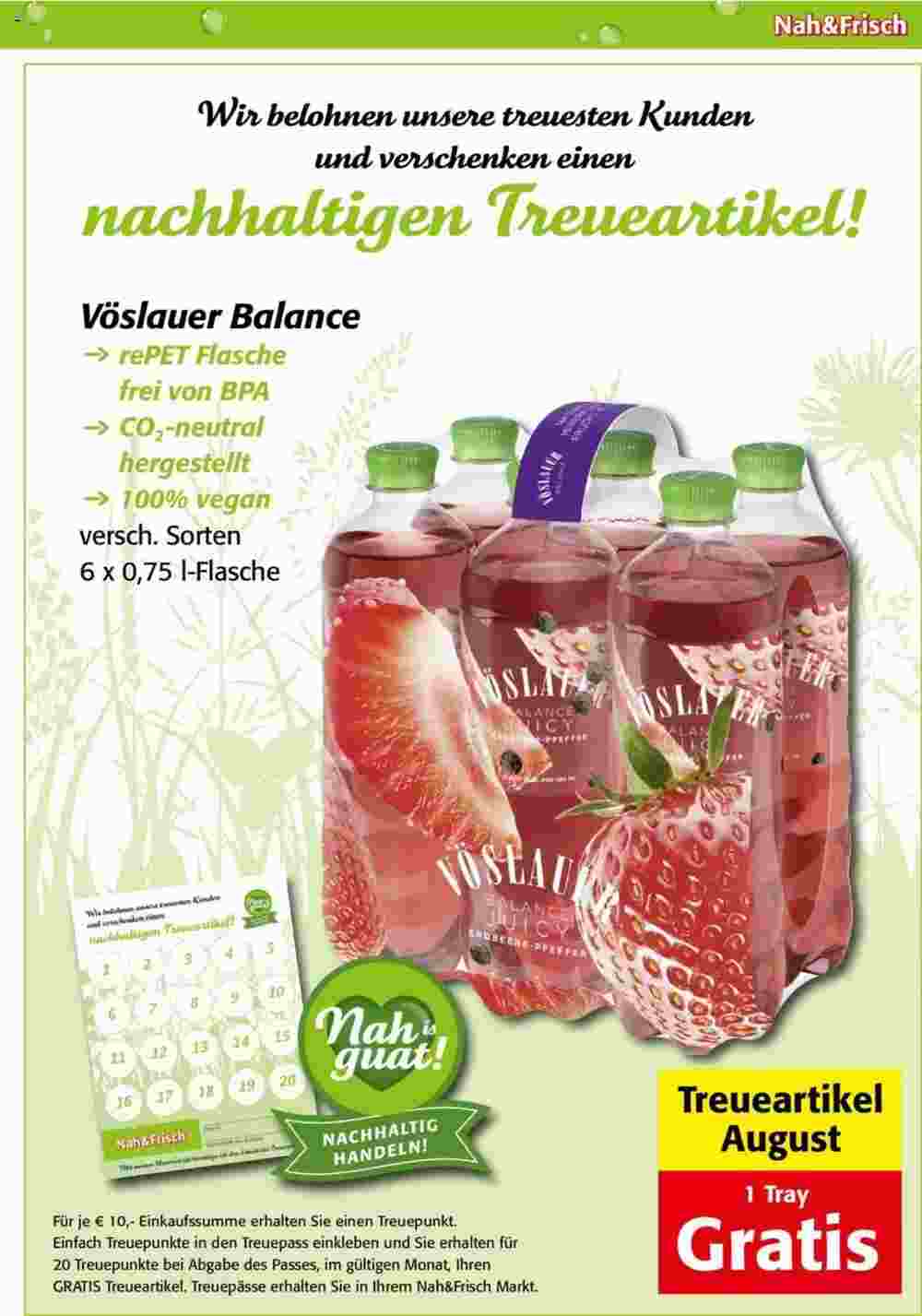 Nah&Frisch Flugblatt (ab 31.07.2024) - Angebote und Prospekt - Seite 9