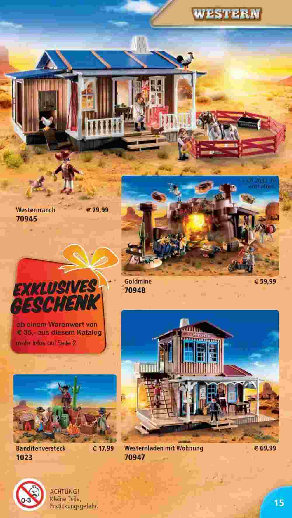 Playmobil Flugblatt (ab 31.07.2024) - Angebote und Prospekt - Seite 15