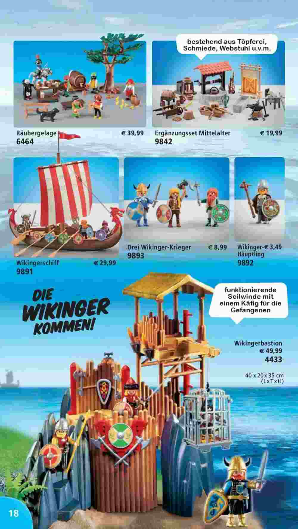 Playmobil Flugblatt (ab 31.07.2024) - Angebote und Prospekt - Seite 18