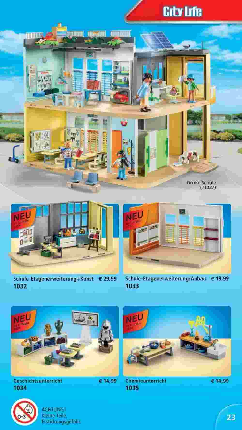 Playmobil Flugblatt (ab 31.07.2024) - Angebote und Prospekt - Seite 23