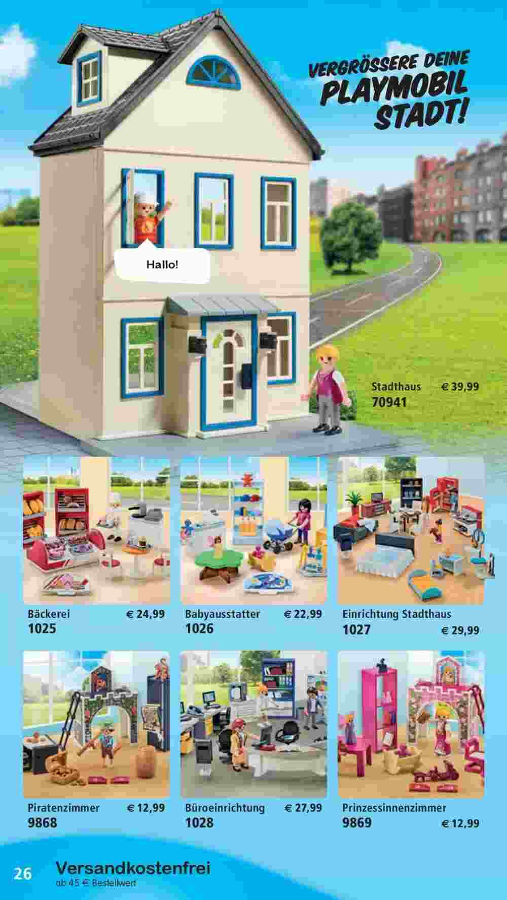 Playmobil Flugblatt (ab 31.07.2024) - Angebote und Prospekt - Seite 26