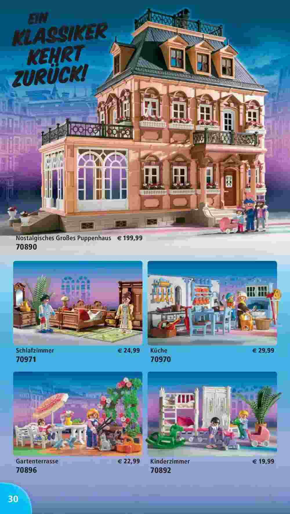 Playmobil Flugblatt (ab 31.07.2024) - Angebote und Prospekt - Seite 30