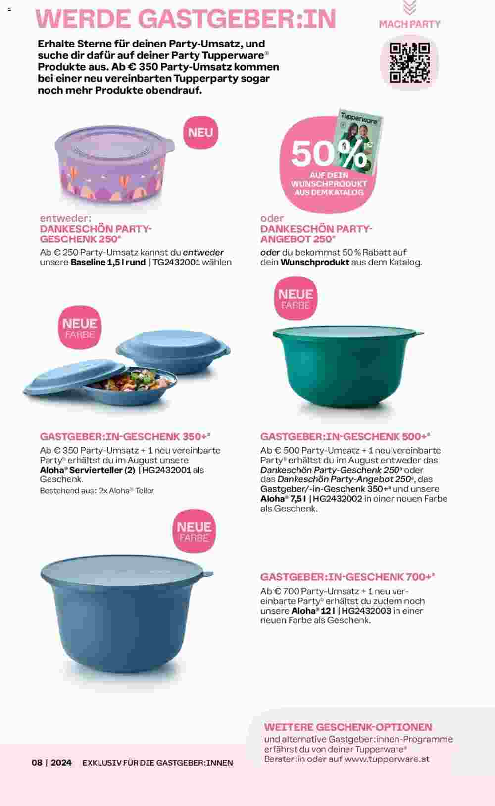 Tupperware Flugblatt (ab 05.08.2024) - Angebote und Prospekt - Seite 10