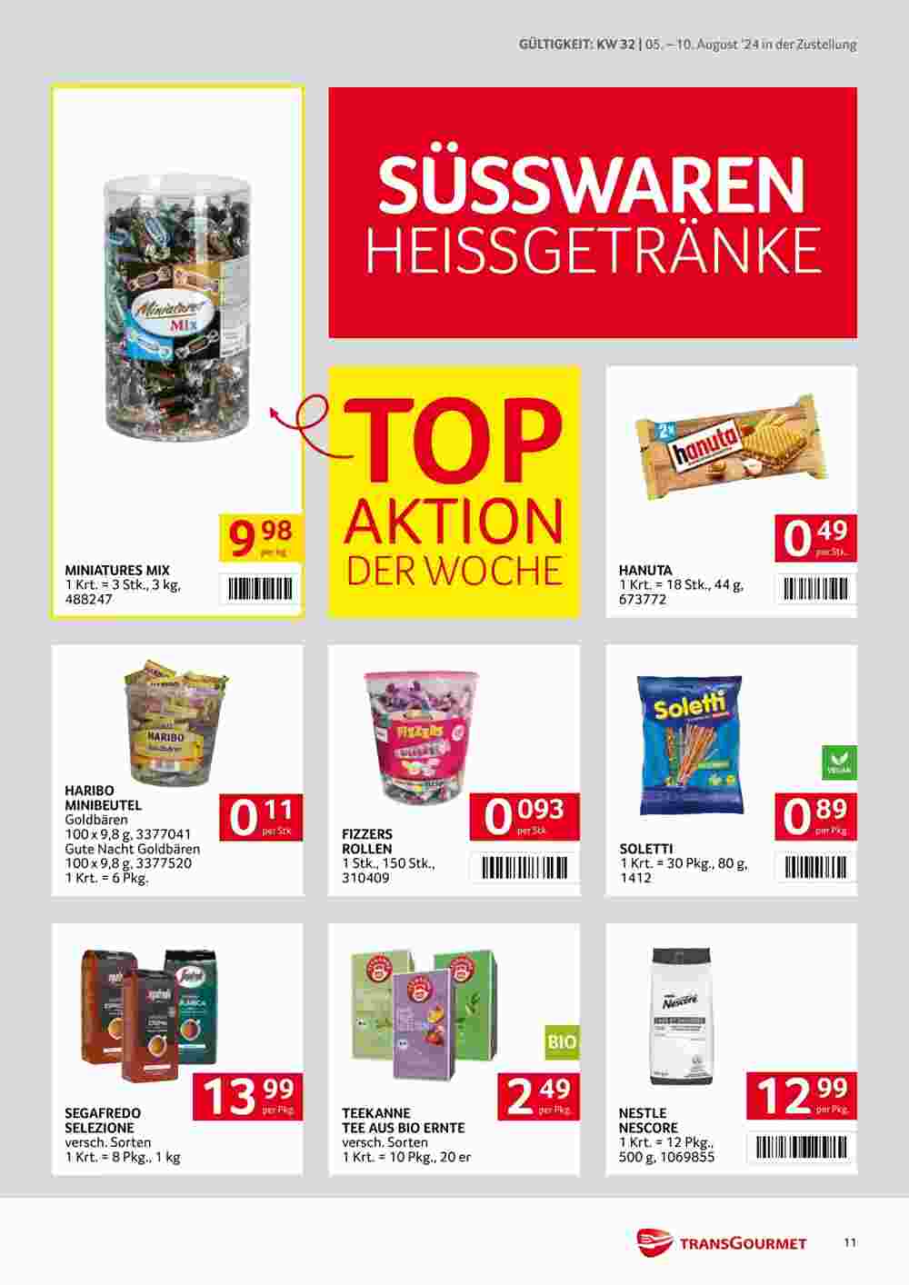 Transgourmet Flugblatt (ab 05.08.2024) - Angebote und Prospekt - Seite 11