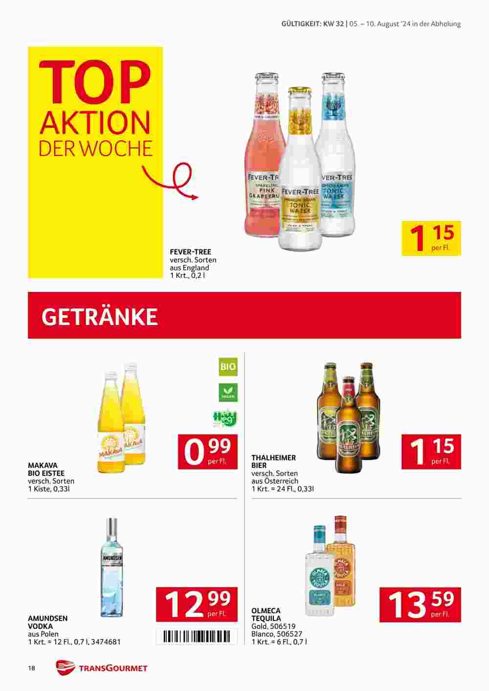 Transgourmet Flugblatt (ab 05.08.2024) - Angebote und Prospekt - Seite 16