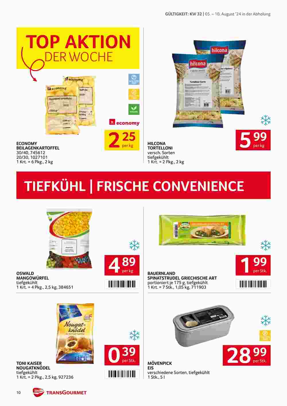 Transgourmet Flugblatt (ab 05.08.2024) - Angebote und Prospekt - Seite 9