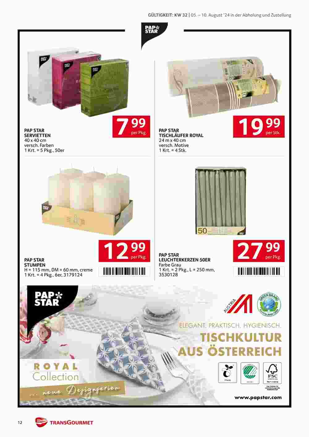 Transgourmet Flugblatt (ab 05.08.2024) - Angebote und Prospekt - Seite 12