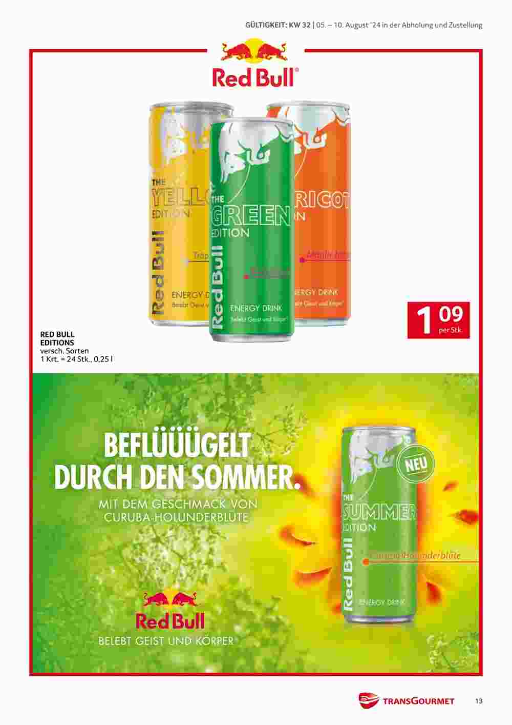 Transgourmet Flugblatt (ab 05.08.2024) - Angebote und Prospekt - Seite 13