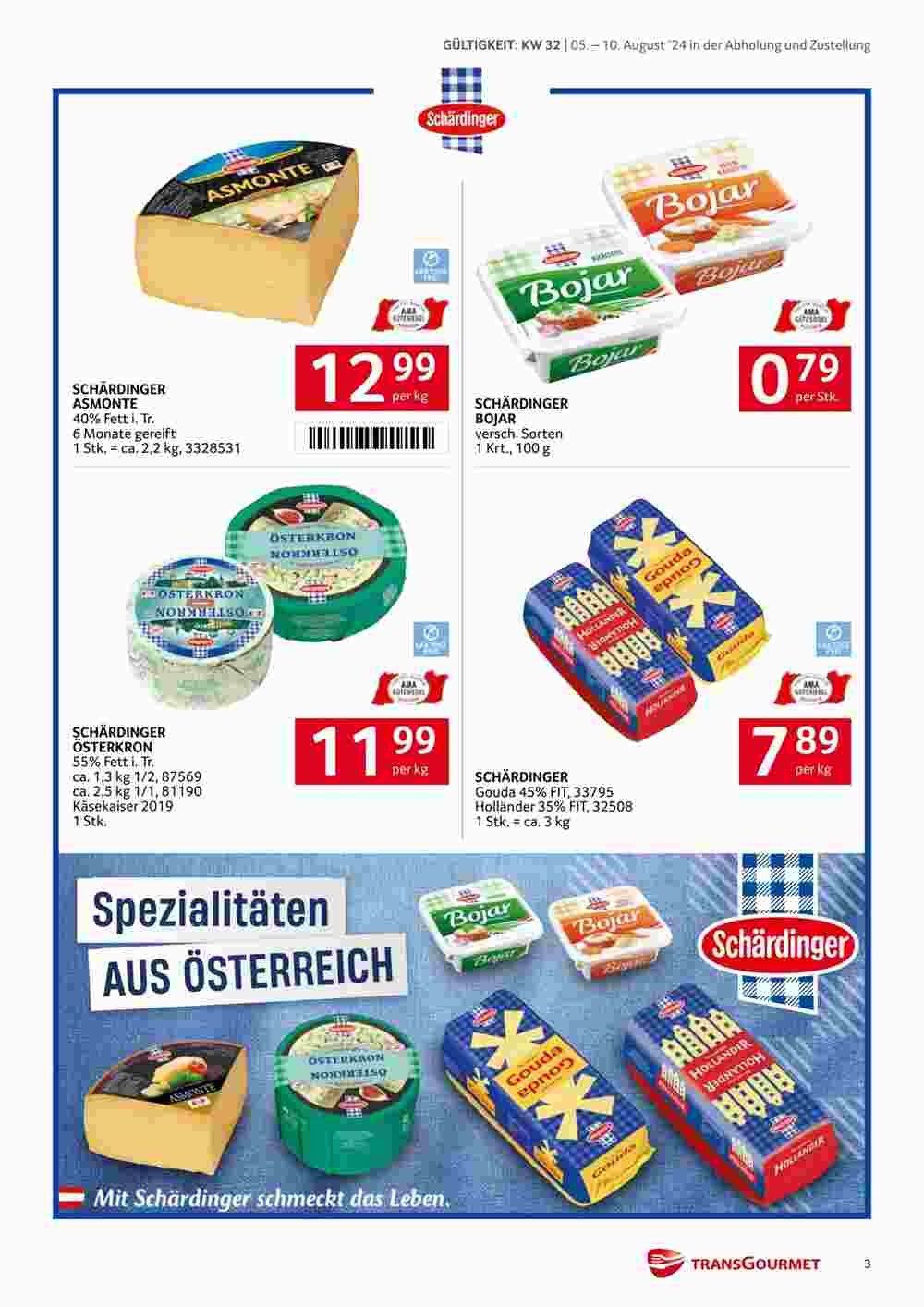 Transgourmet Flugblatt (ab 05.08.2024) - Angebote und Prospekt - Seite 3