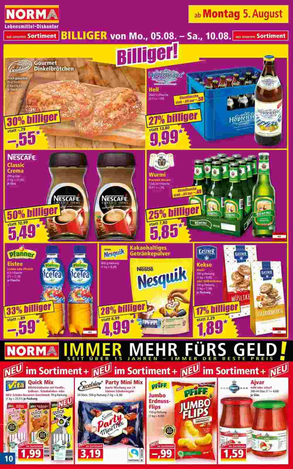 Norma Flugblatt (ab 05.08.2024) - Angebote und Prospekt - Seite 10