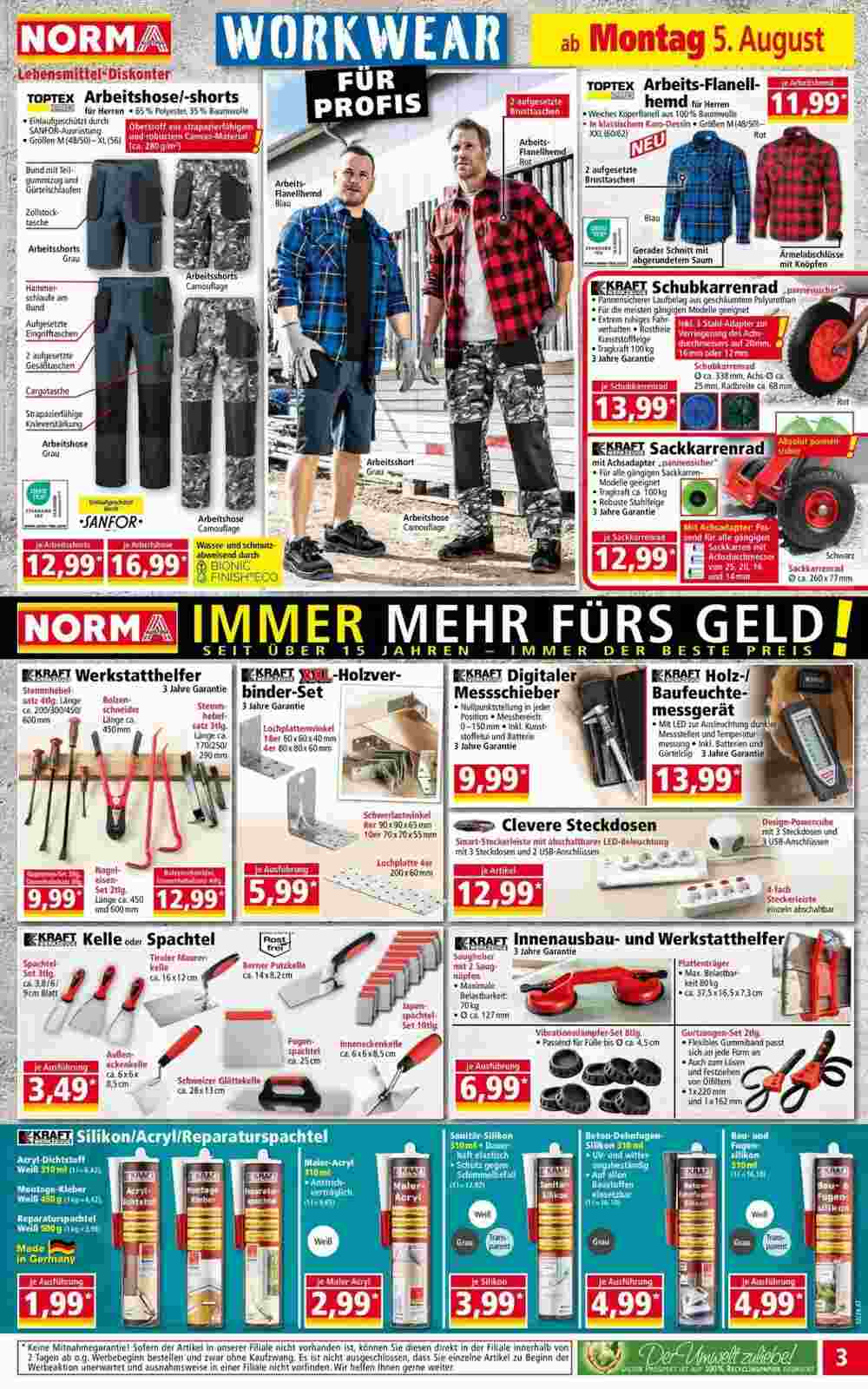 Norma Flugblatt (ab 05.08.2024) - Angebote und Prospekt - Seite 3