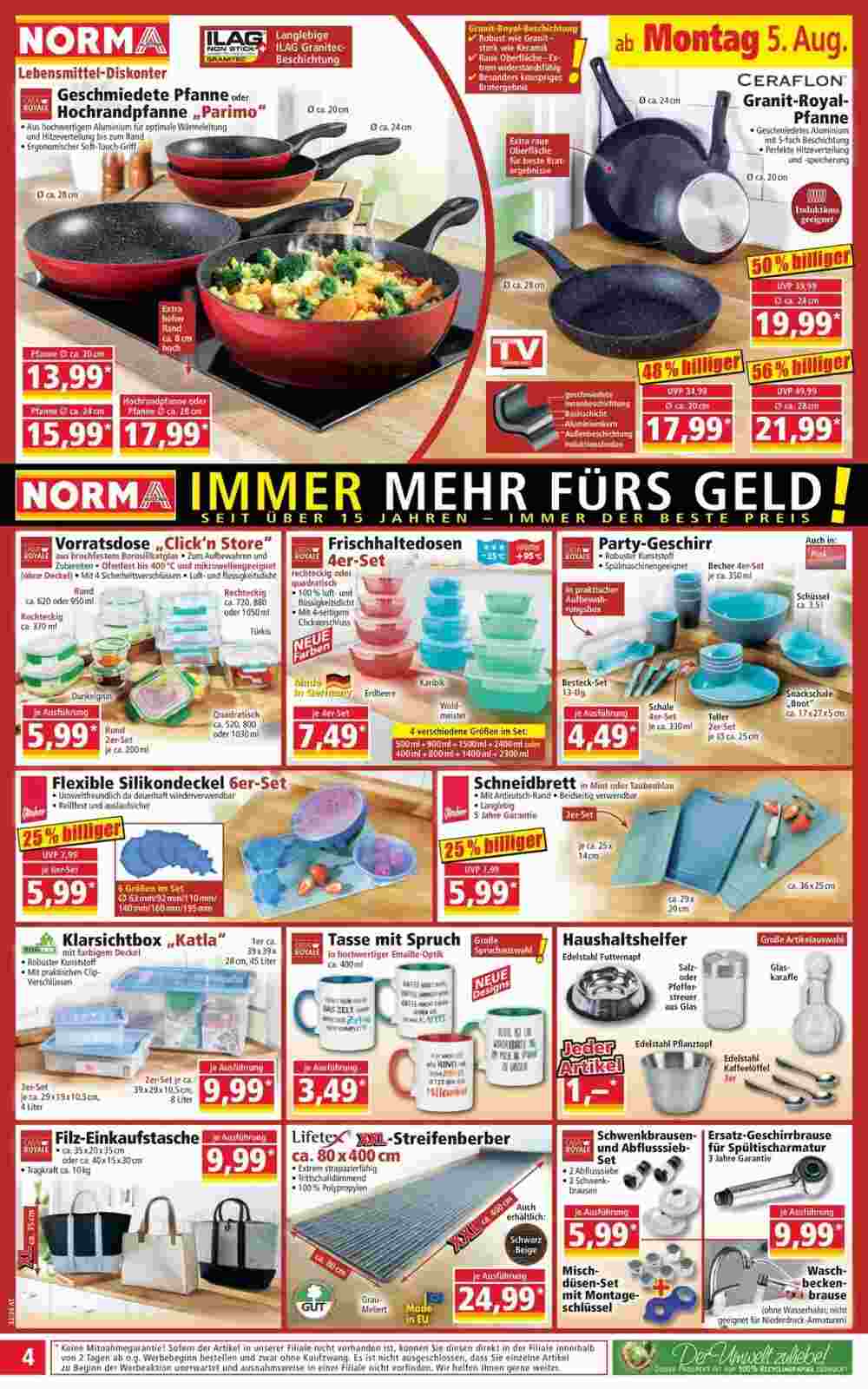 Norma Flugblatt (ab 05.08.2024) - Angebote und Prospekt - Seite 4