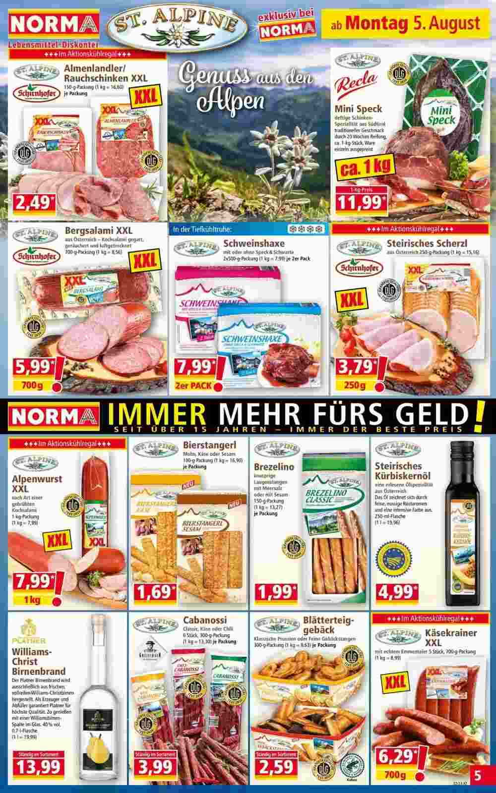 Norma Flugblatt (ab 05.08.2024) - Angebote und Prospekt - Seite 5