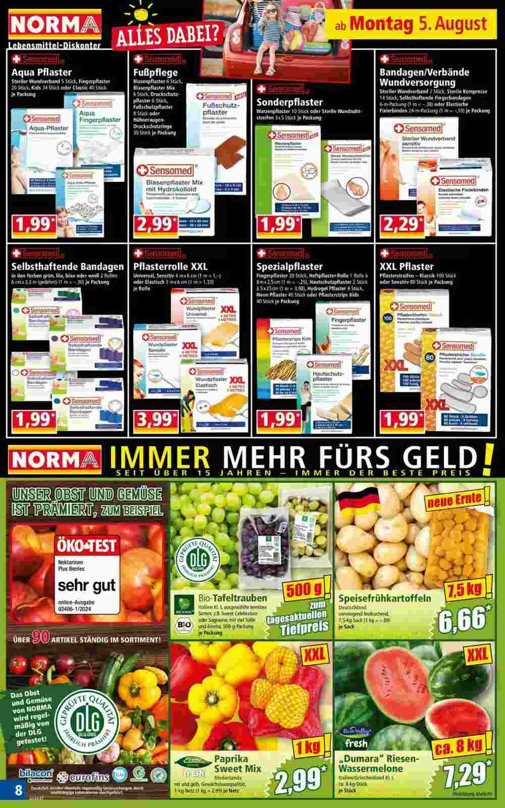 Norma Flugblatt (ab 05.08.2024) - Angebote und Prospekt - Seite 8