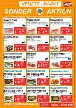 Nemetz Markt Flugblatt (ab 06.08.2024) - Angebote und Prospekt