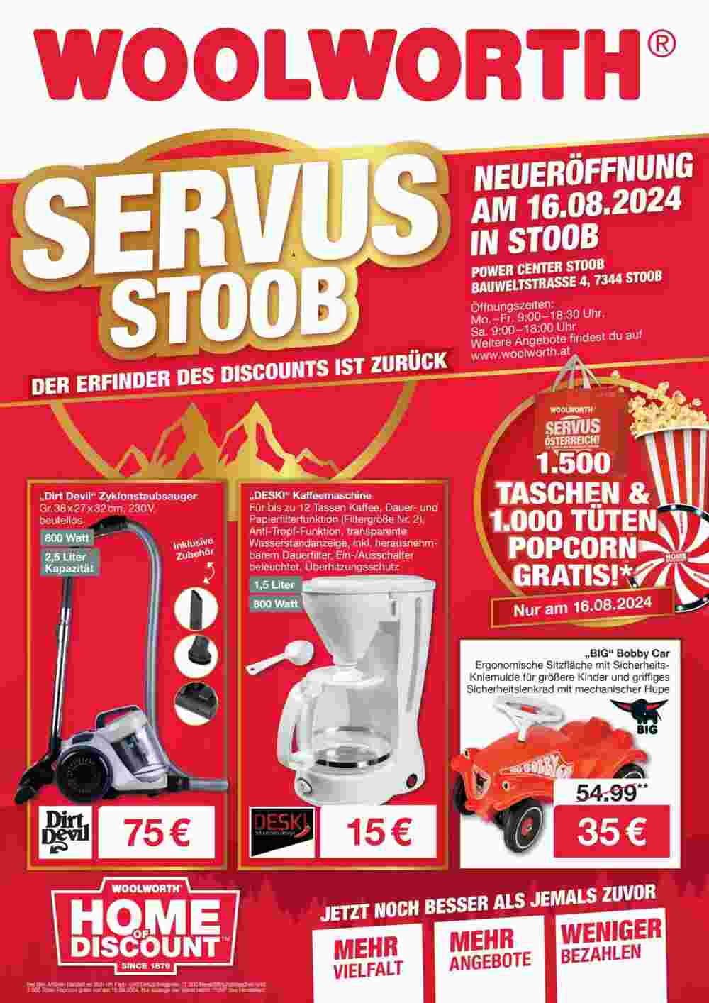 Woolworth Flugblatt (ab 15.08.2024) - Angebote und Prospekt - Seite 1